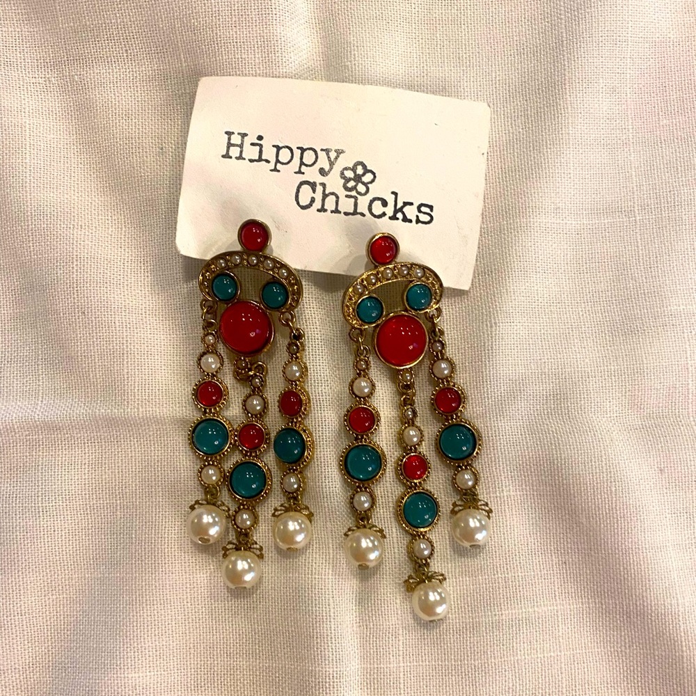Fashion chandelier earrings